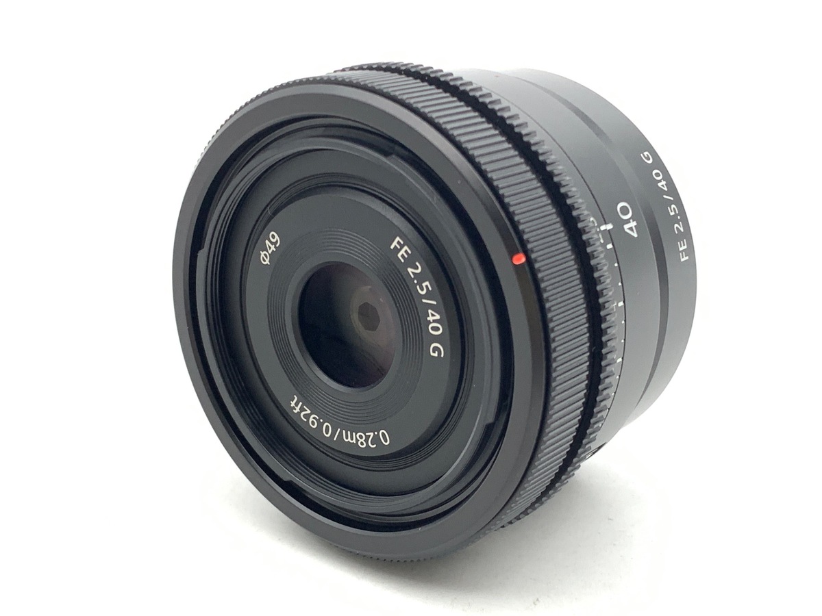 中古】ソニー FE 40mm F2.5 G [SEL40F25G]｜｜カメラのキタムラネット