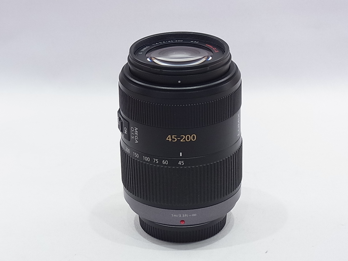 LUMIX G VARIO 45-200mm/F4.0-5.6/MEGA O.I.S. H-FS045200 中古価格