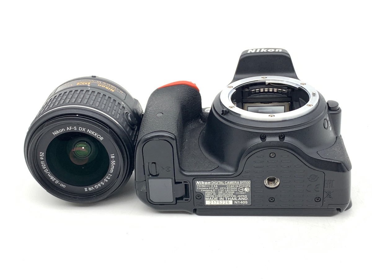 中古】ニコン D5500 18-55 VR II レンズキット ブラック｜｜カメラの