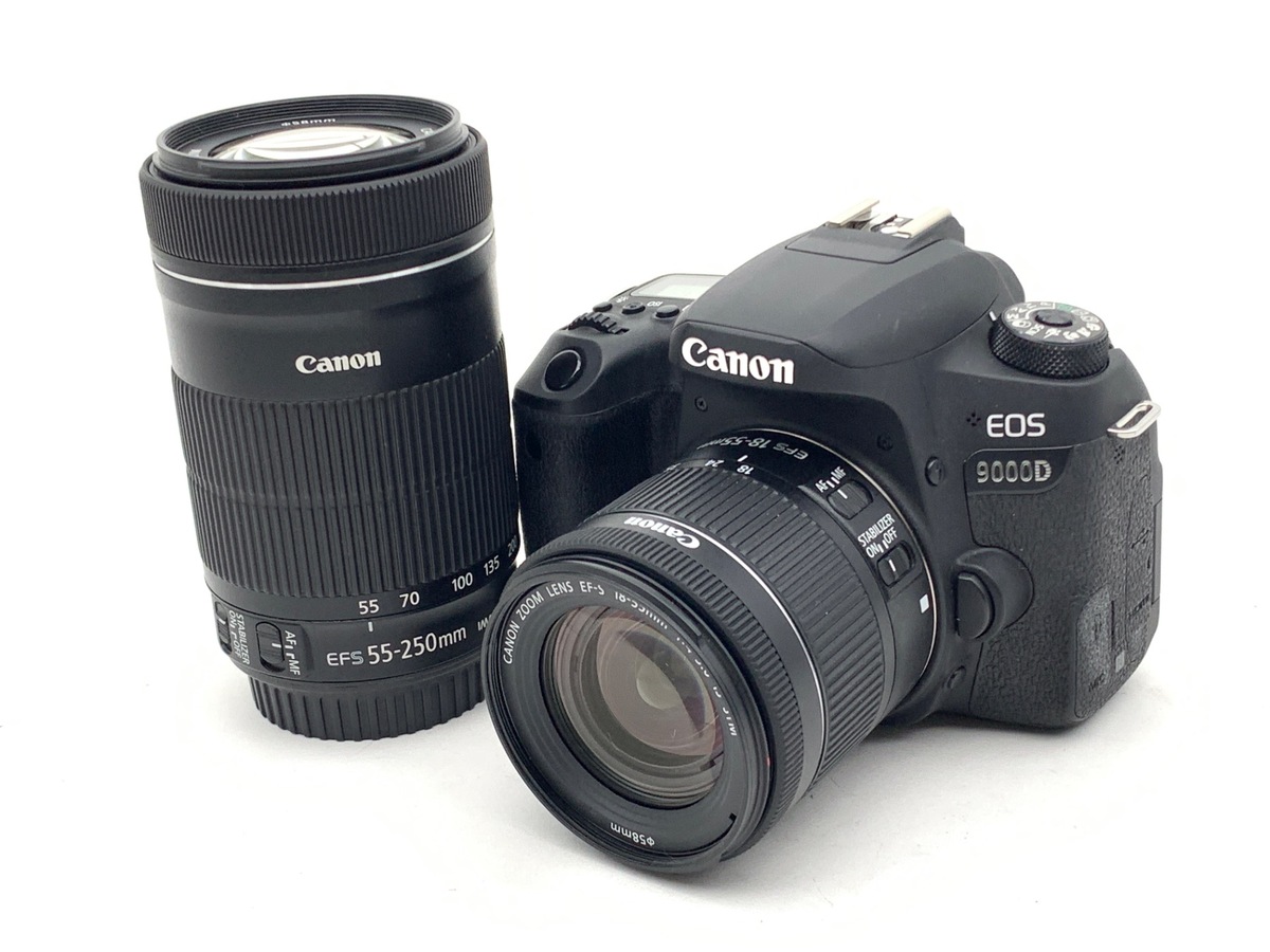 中古：B(並品)】キヤノン EOS 9000D ダブルズームキット | 2443801727543