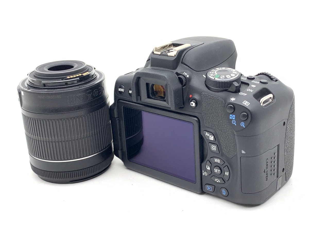 中古】キヤノン EOS Kiss X8i EF-S 18-55mm IS STM レンズキット