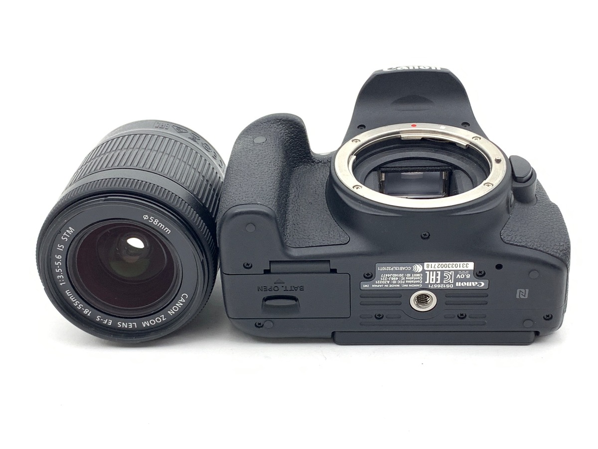 中古】キヤノン EOS Kiss X8i EF-S 18-55mm IS STM レンズキット