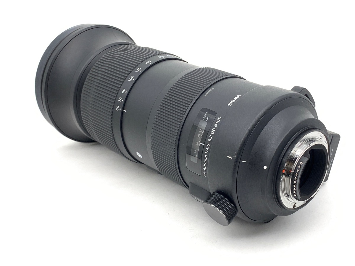 中古】シグマ 60-600mm F4.5-6.3 DG OS HSM Sports ニコンF用 在庫一覧