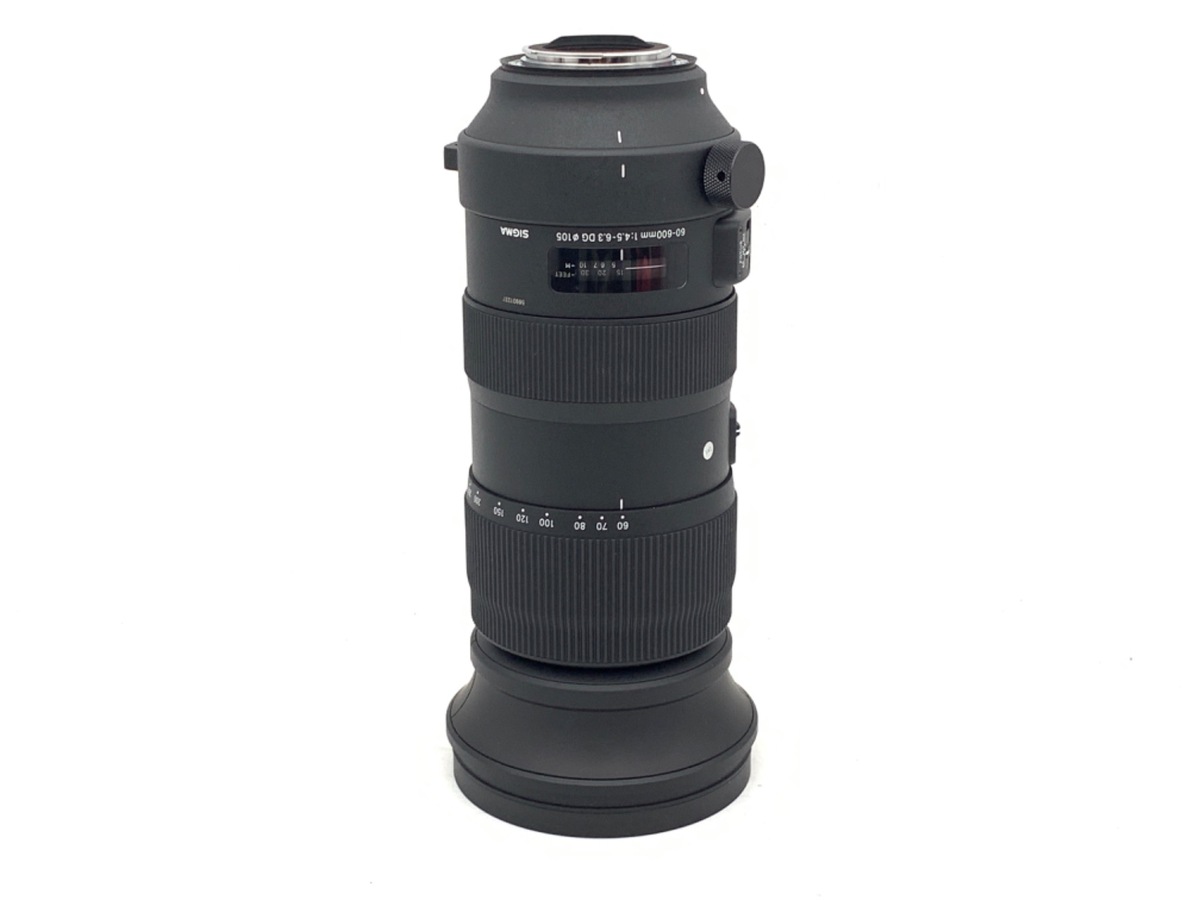 中古】シグマ 60-600mm F4.5-6.3 DG OS HSM Sports キヤノンEF用 在庫