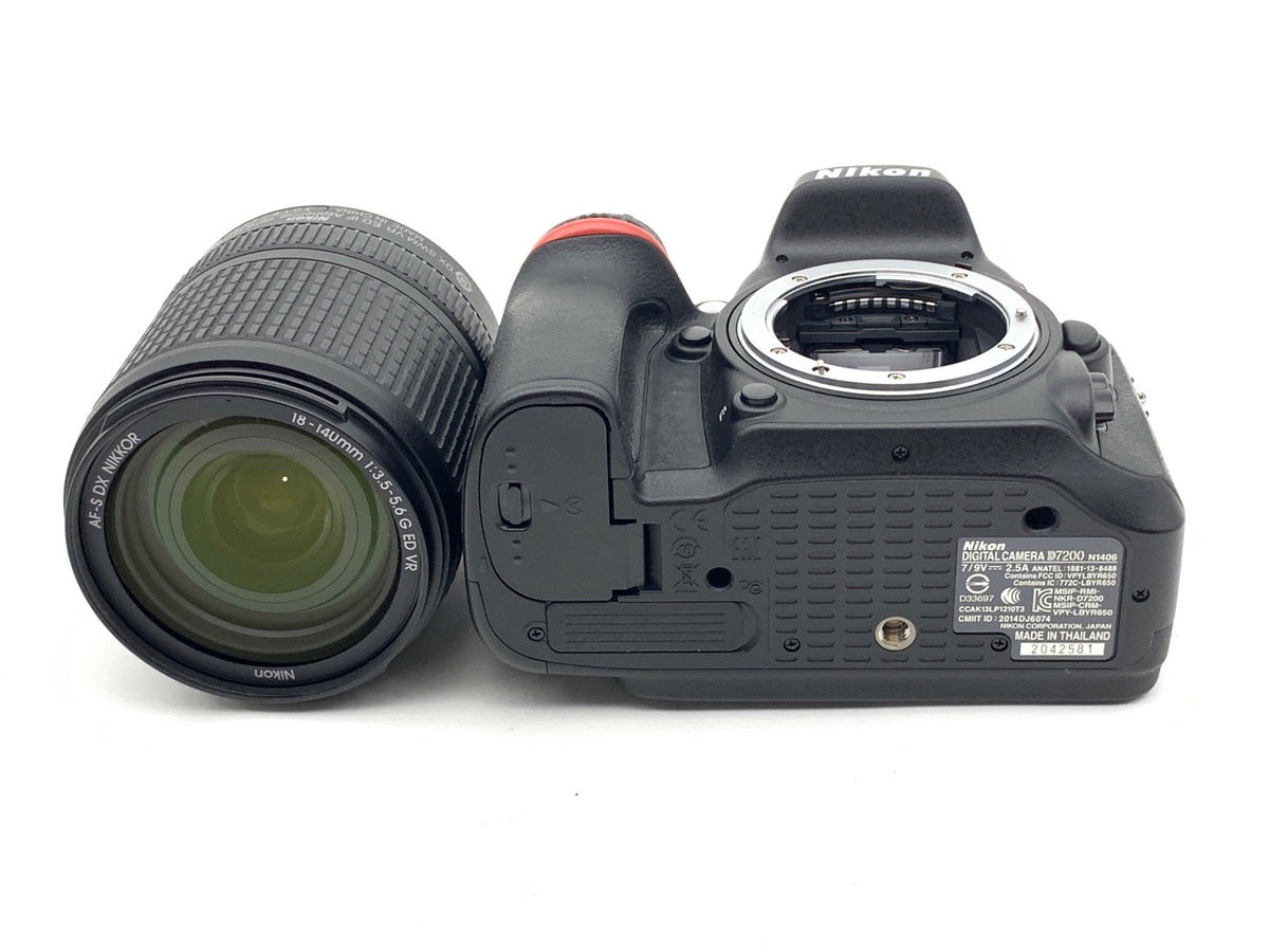 中古】ニコン D7200 18-140 VR レンズキット｜｜カメラのキタムラ