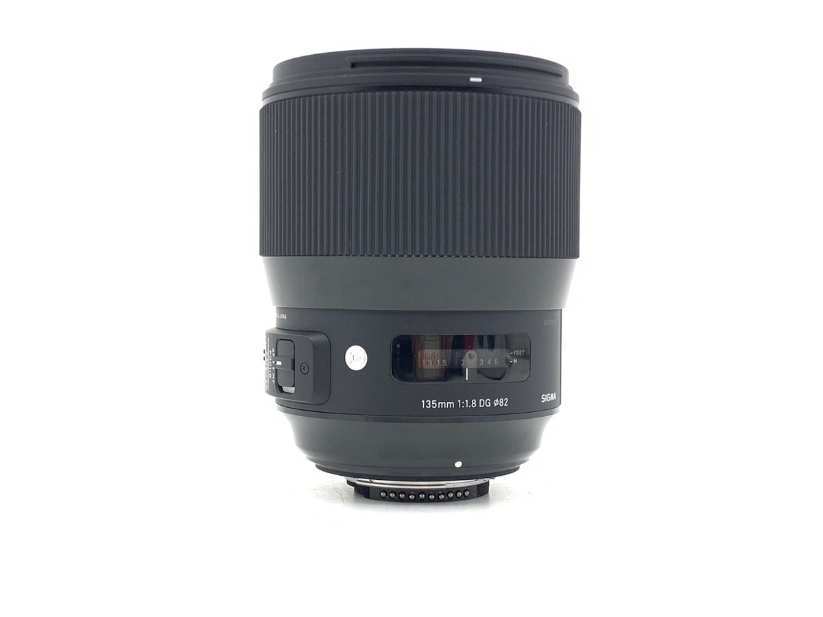 良品] SIGMA 135mm F1.8 DG HSM｜Art [ニコンF用] / ニコンFマウント