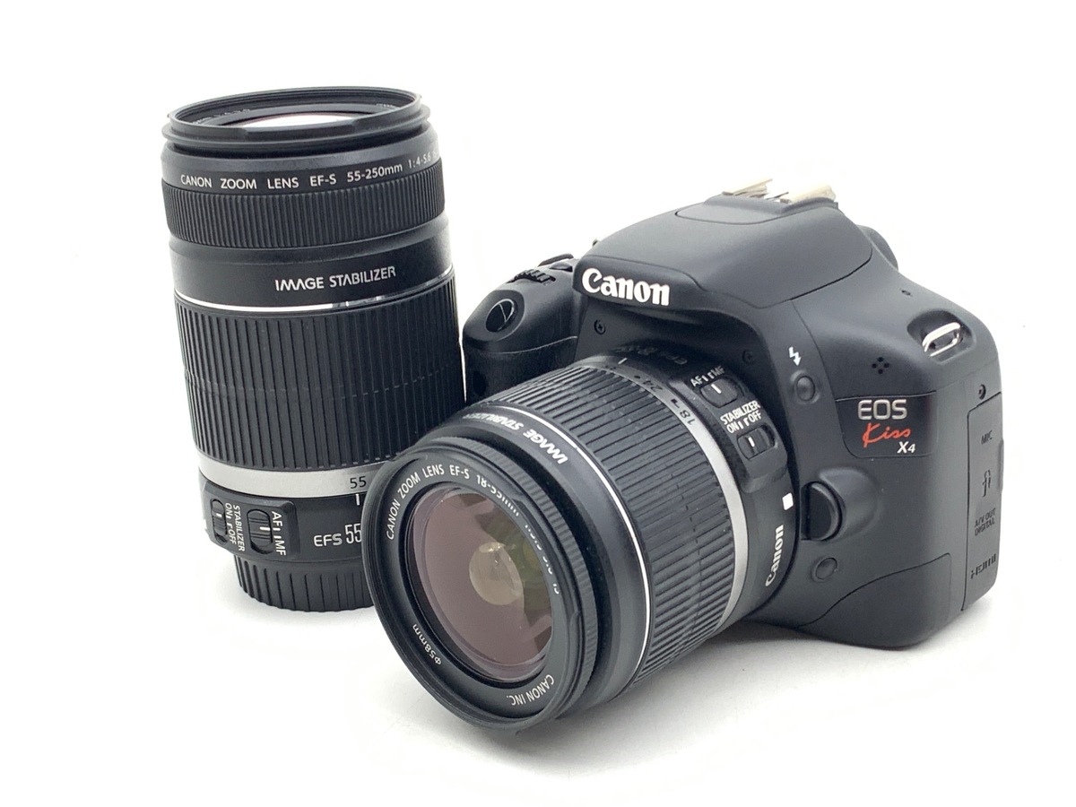 中古：B(並品)】キヤノン EOS Kiss X4 ダブルズームキット | 2443801735876