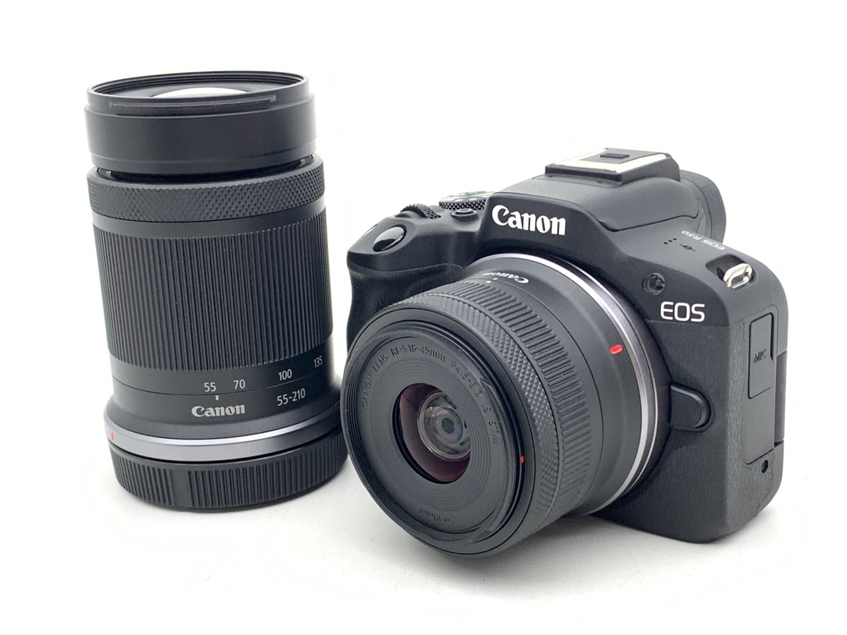 中古】キヤノン EOS R50 ダブルズームキット ブラック 在庫一覧