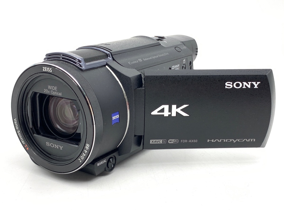 SONY FDR-AX60 動作確認済み やや訳あり 中古】ソニー デジタル4Kビデオカメラレコーダー FDR-AX60 B ブラック