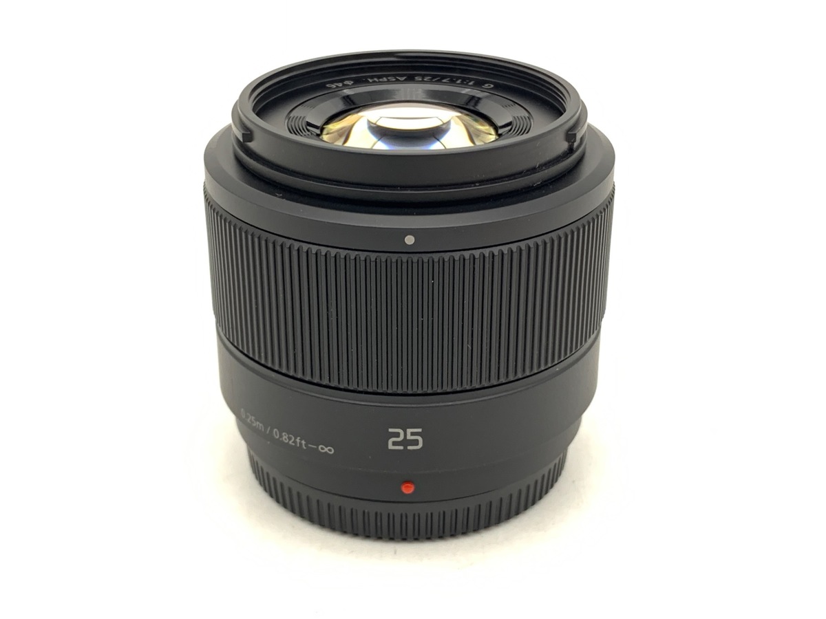 LUMIX G 25mm/F1.7 ASPH. H-H025-K [ブラック] 中古価格比較 - 価格.com