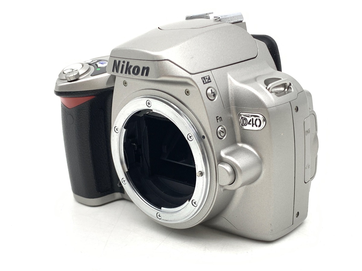 中古：B(並品)】ニコン D40 シルバーボディ | 2449430073983