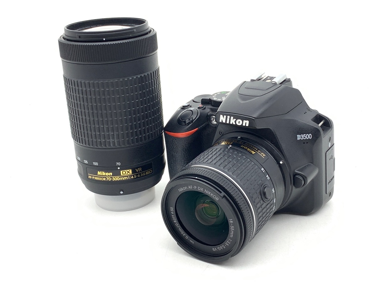 D3500 Wズームキット【2416万画素】