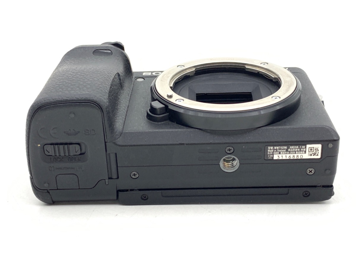 α6400 ボディブラック ILCE-6400【2420万画素】