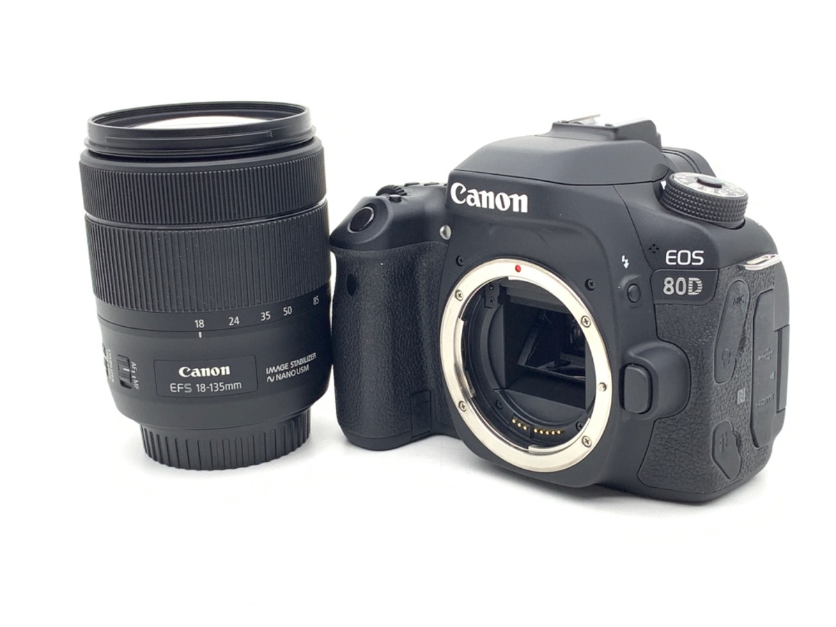 EOS 80D EF-S18-135IS USM キット【2420万画素】
