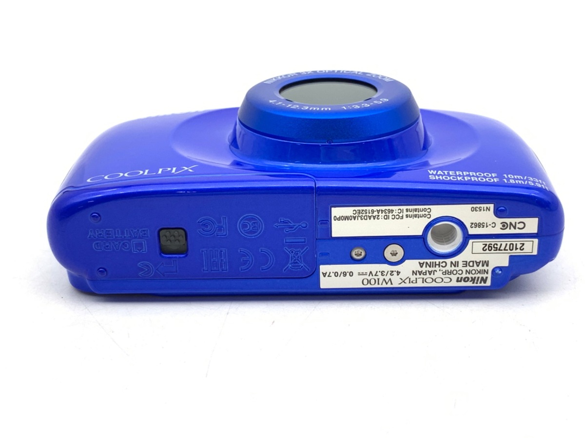 COOLPIX W100 ブルー【1317万画素】
