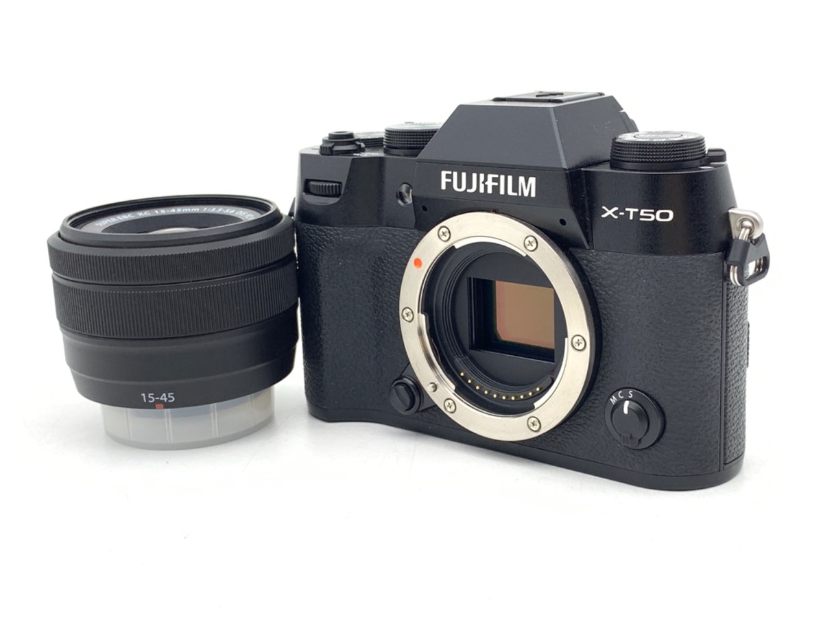 X-T50 XC15-45mm�����Y�L�b�g �u���b�N