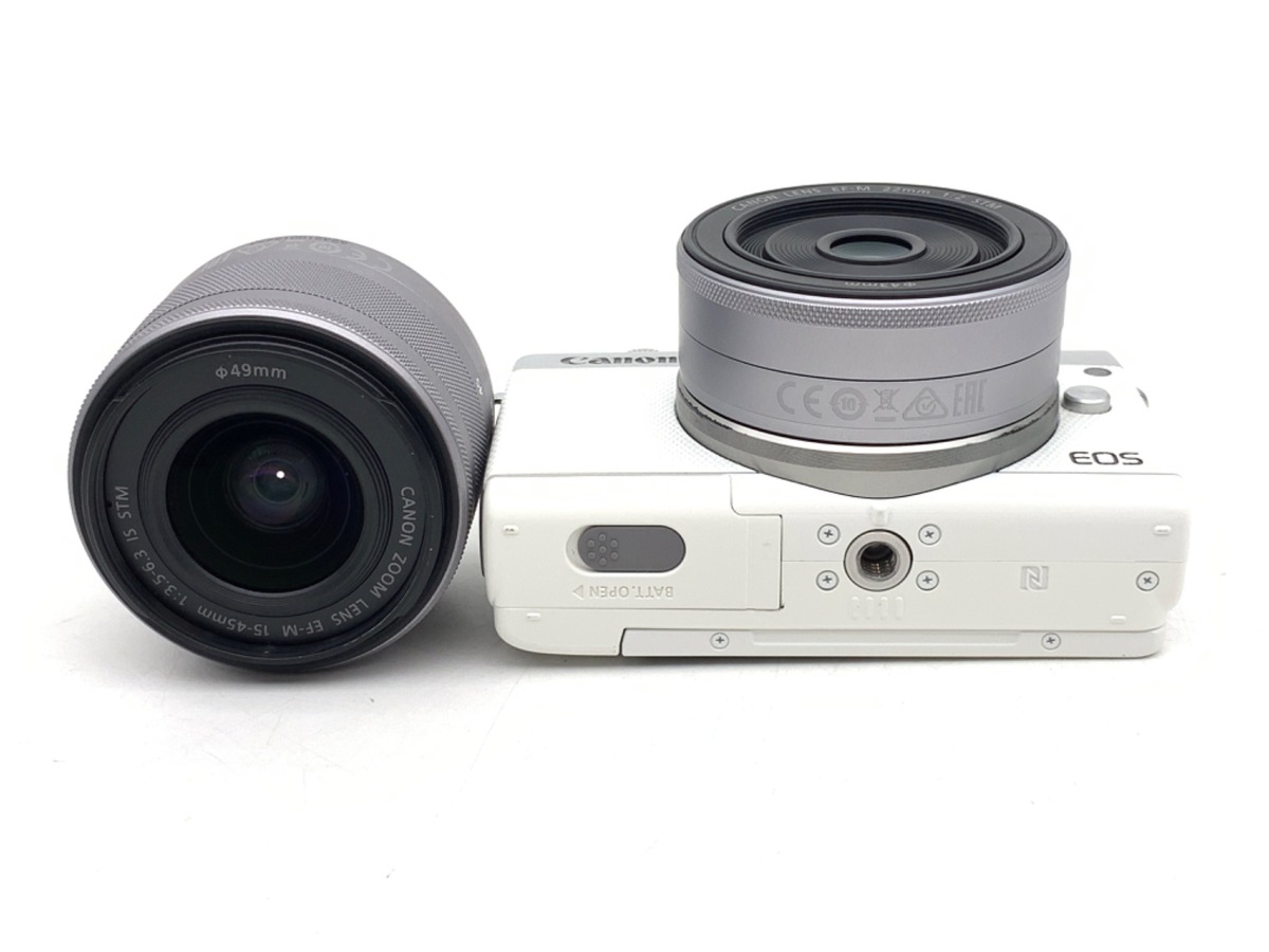 EOS M100 Wレンズキット ホワイト【2420万画素】