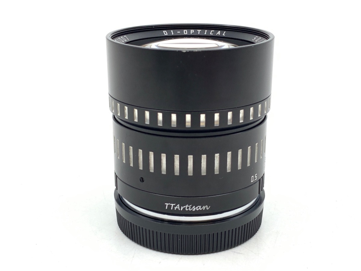 銘匠光学 TTArtisan 50mm f/0.95 C キヤノンEF-M用 ブラック×シルバー