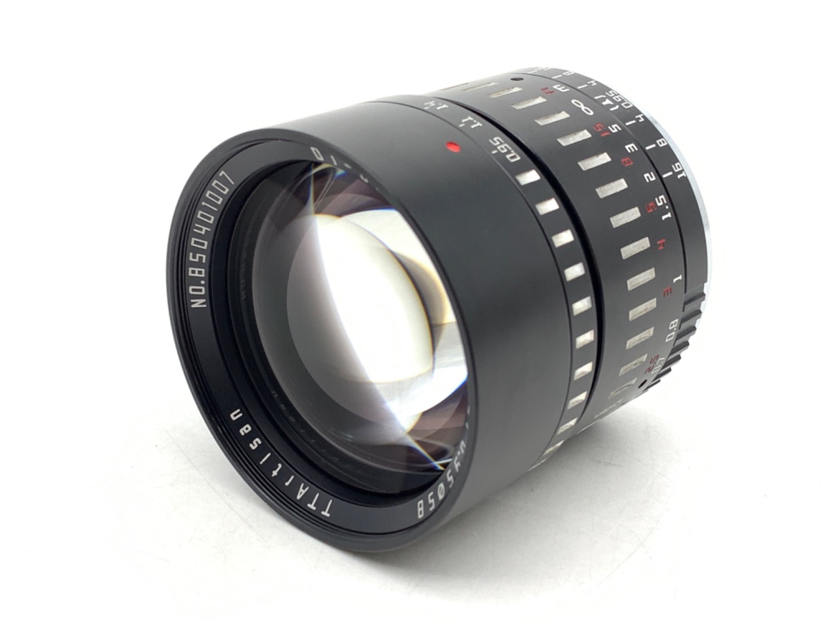 �������w TTArtisan 50mm f/0.95 C �L���m��EF-M�p �u���b�N×�V���o�[