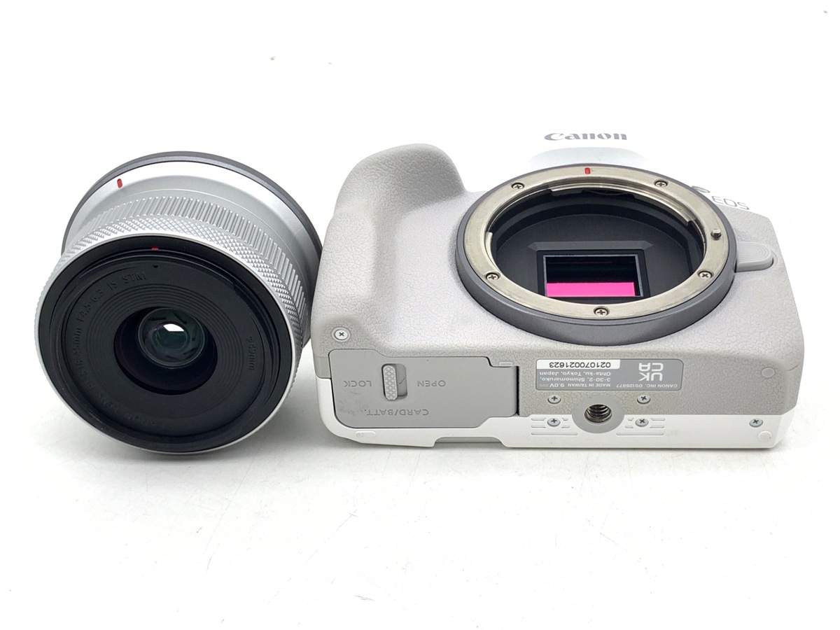 EOS R50 RF-S18-45 IS STMレンズキット ホワイト