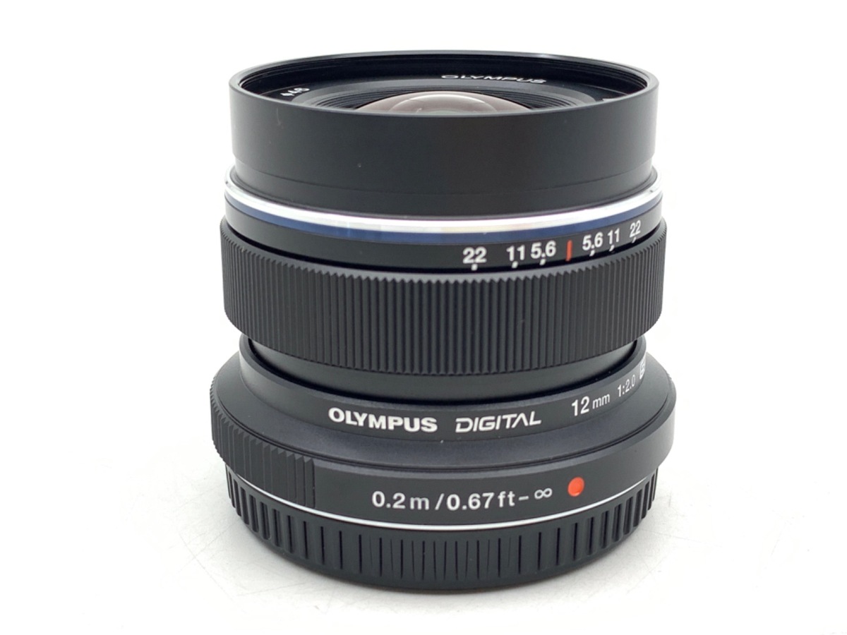 中古】オリンパス M.ZUIKO DIGITAL ED 12mm F2.0 ブラック｜｜カメラの
