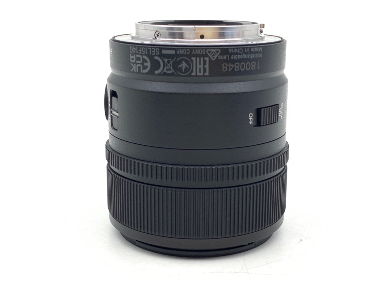 E 15mm F1.4 G [SEL15F14G]