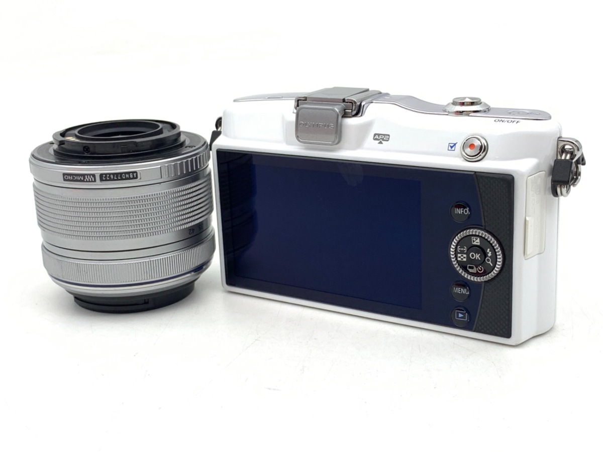 E-PM1 レンズキット ホワイト【1230万画素】