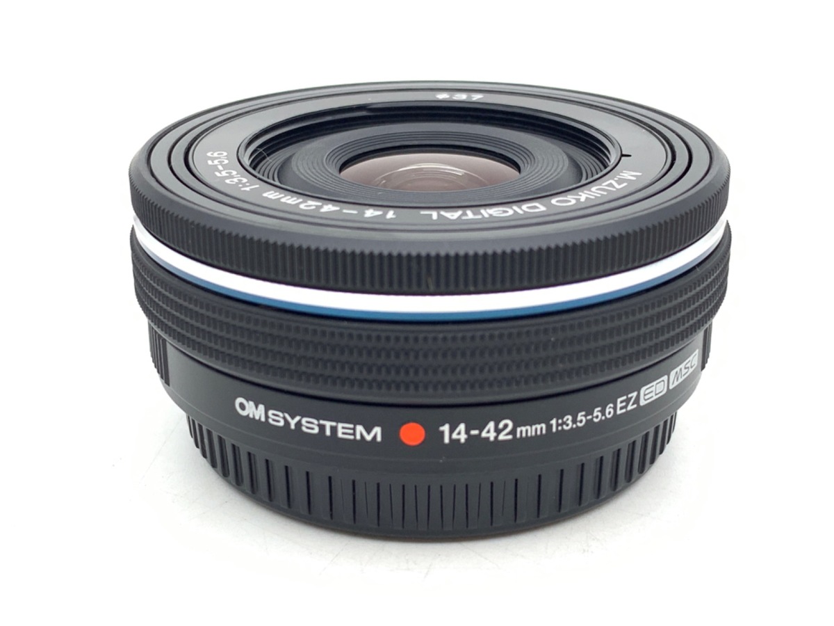 中古：B(並品)】OM SYSTEM M.ZUIKO ED 14-42mm F3.5-5.6 EZ ブラック