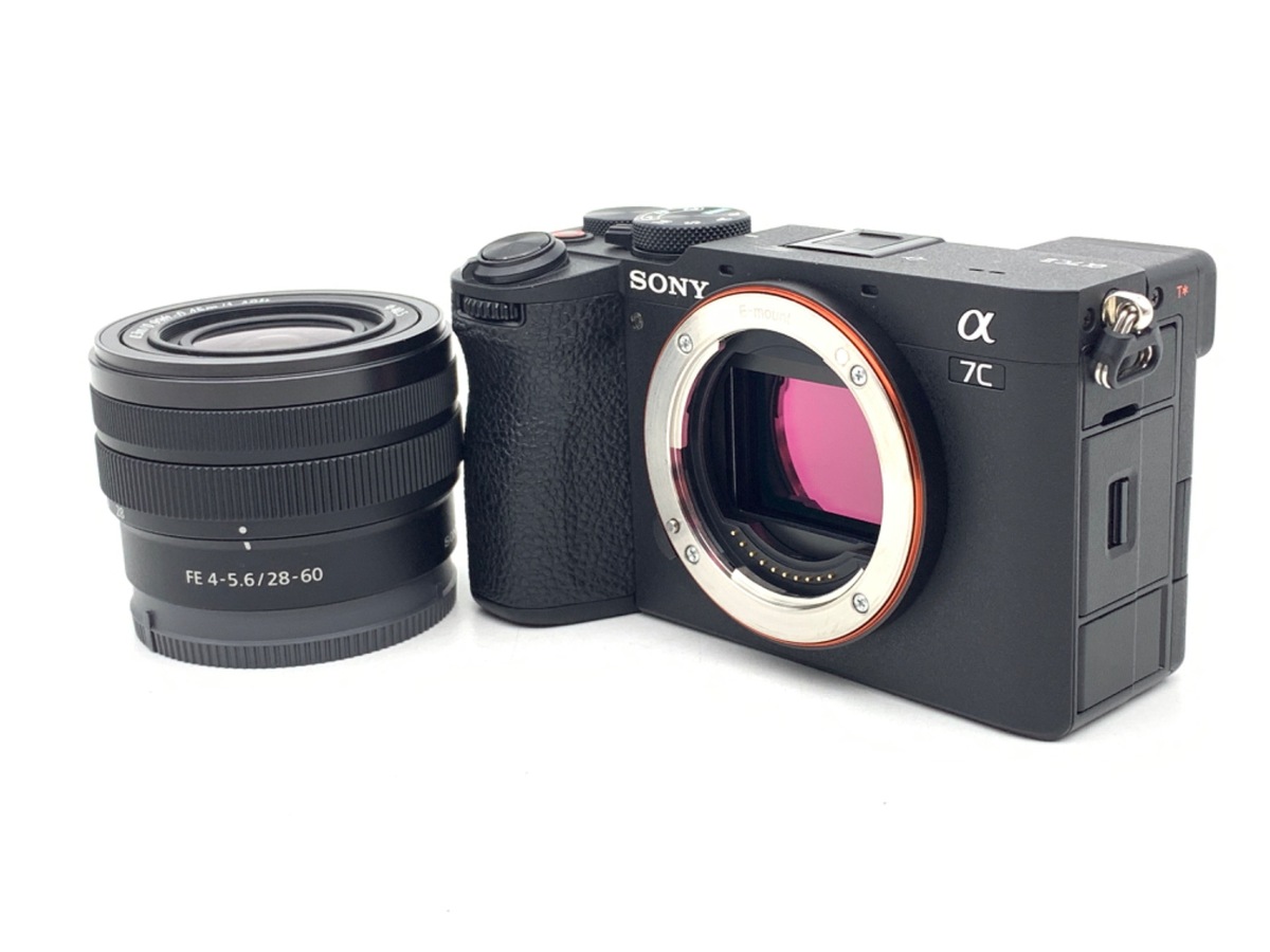 【美品】値下げ SONYα7Cレンズキット シャッター5342回 箱・付属品完備 中古】ソニー α7C II ズームレンズキット ブラック [ILCE-7CM2L B
