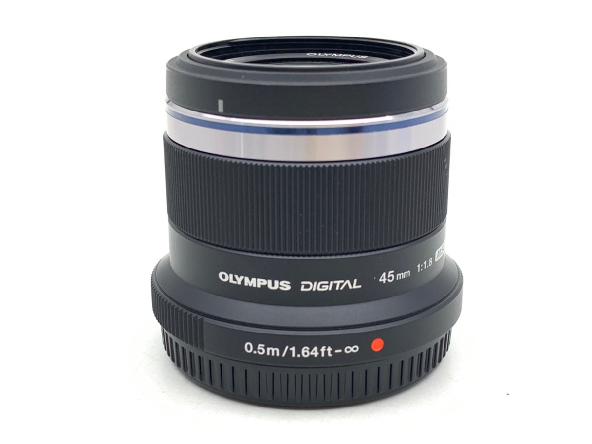 中古】オリンパス M.ZUIKO DIGITAL 45mm F1.8 ブラック 在庫一覧