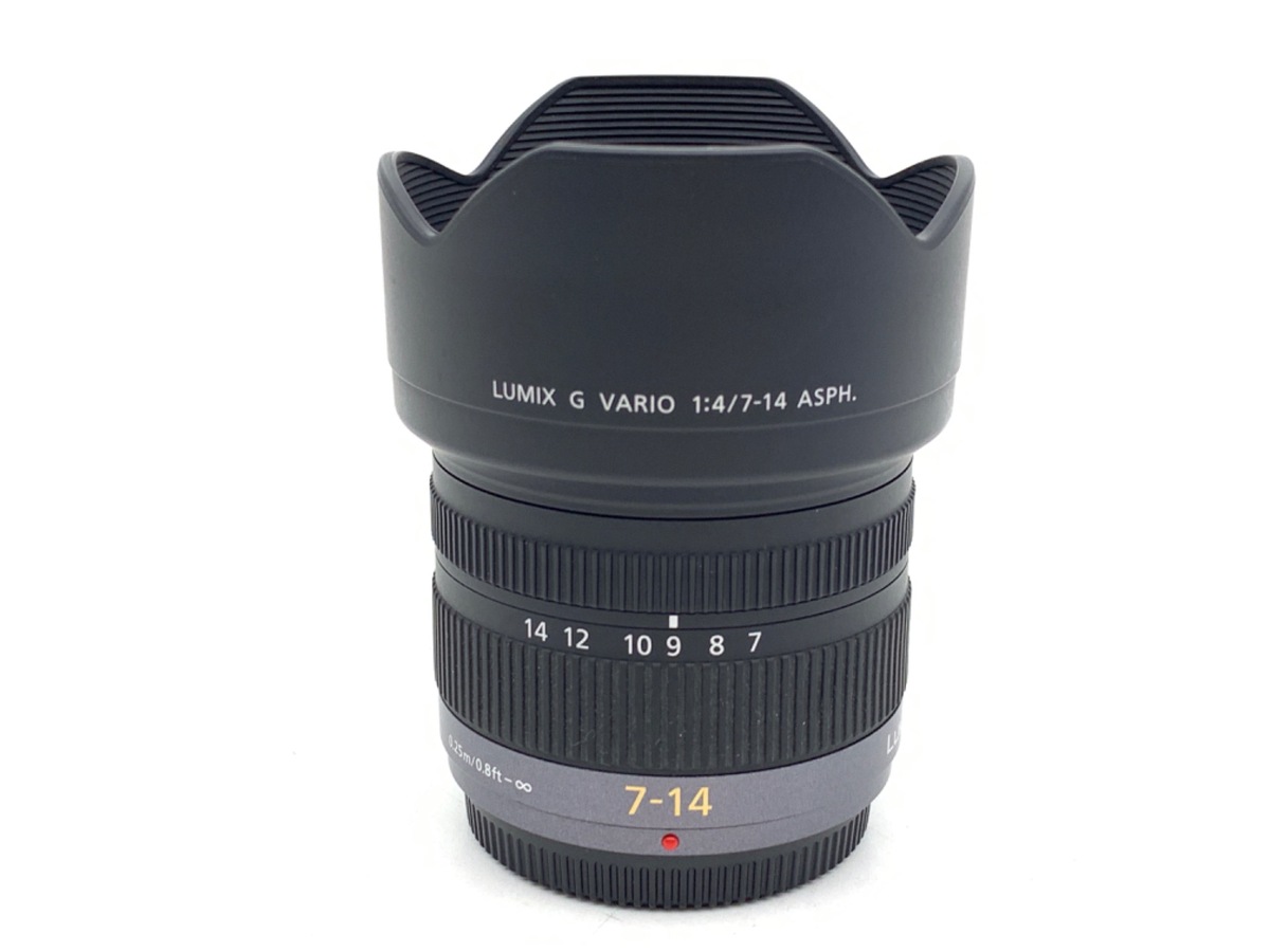 中古】パナソニック LUMIX G VARIO 7-14mm/F4.0 ASPH. [H-F007014