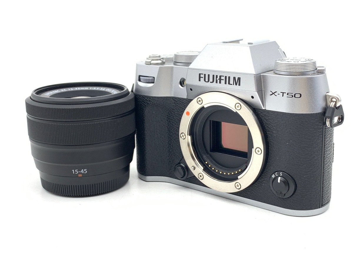 新品未使用　フジフイルム X-T50 XC15-45mmレンズキット シルバー FUJIFILM X-T50 XC15-45mmレンズキット 中古価格比較 - 価格.com