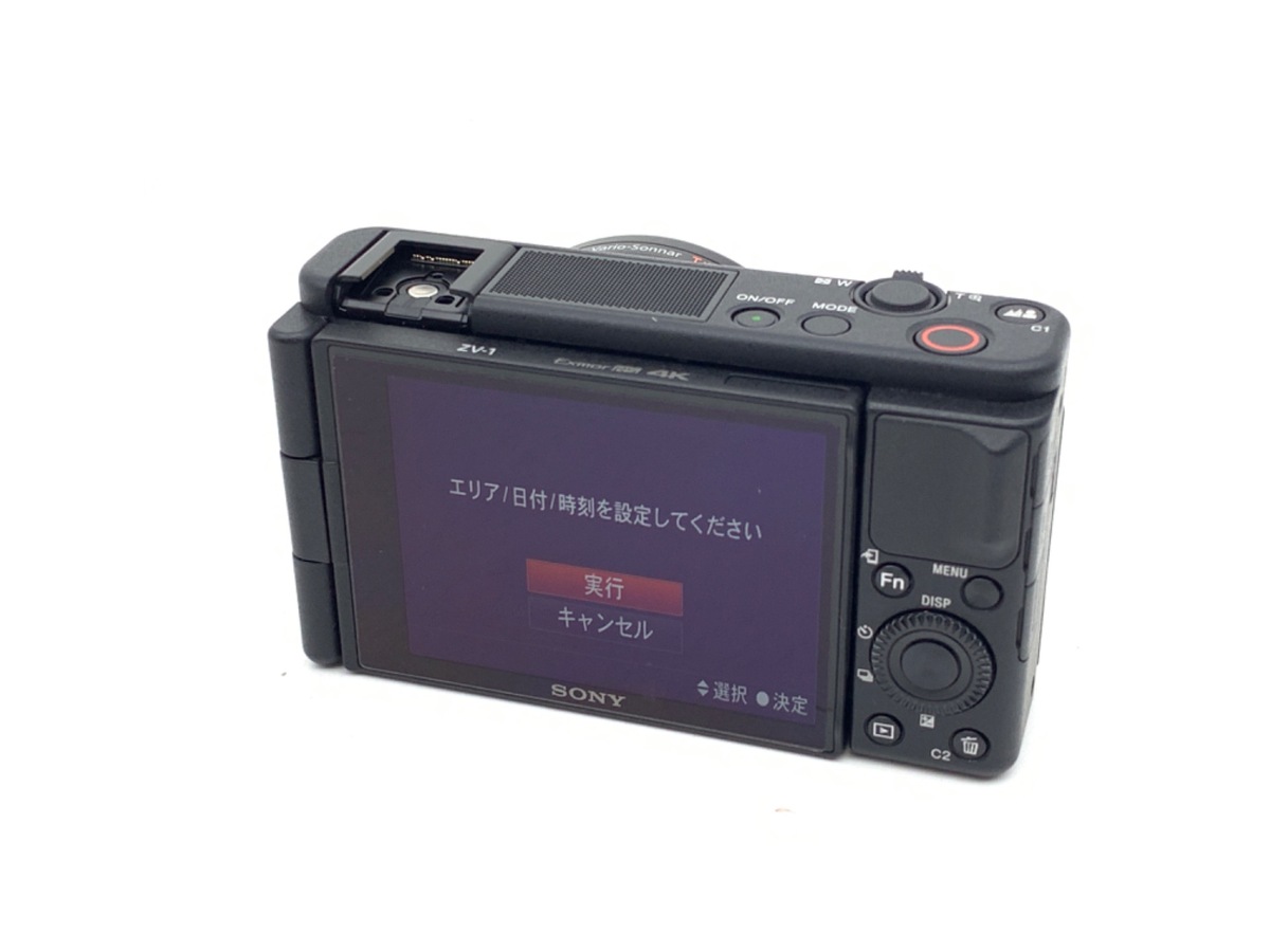 中古】ソニー VLOGCAM ZV-1G B シューティンググリップキット ブラック