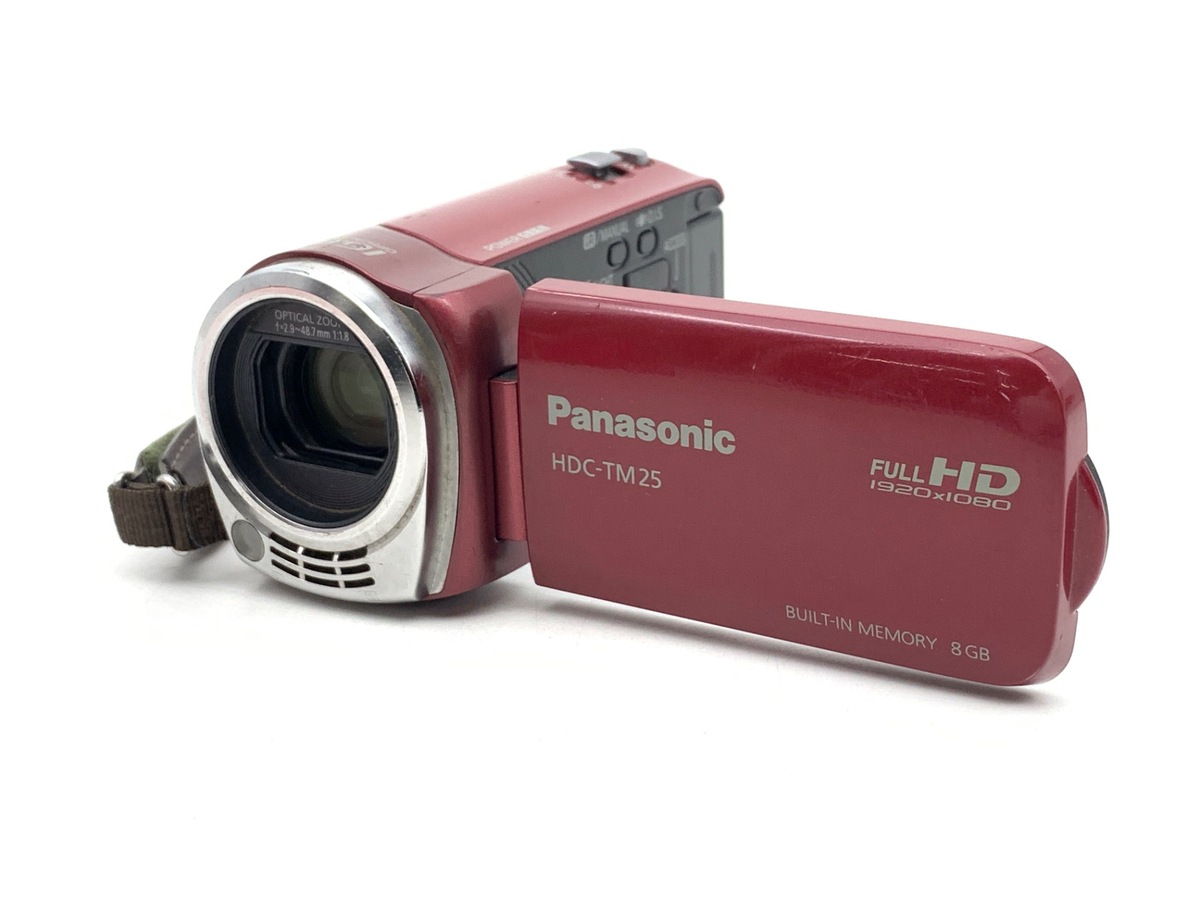 中古】パナソニック HDC-TM25 レッド｜｜カメラのキタムラネットショップ