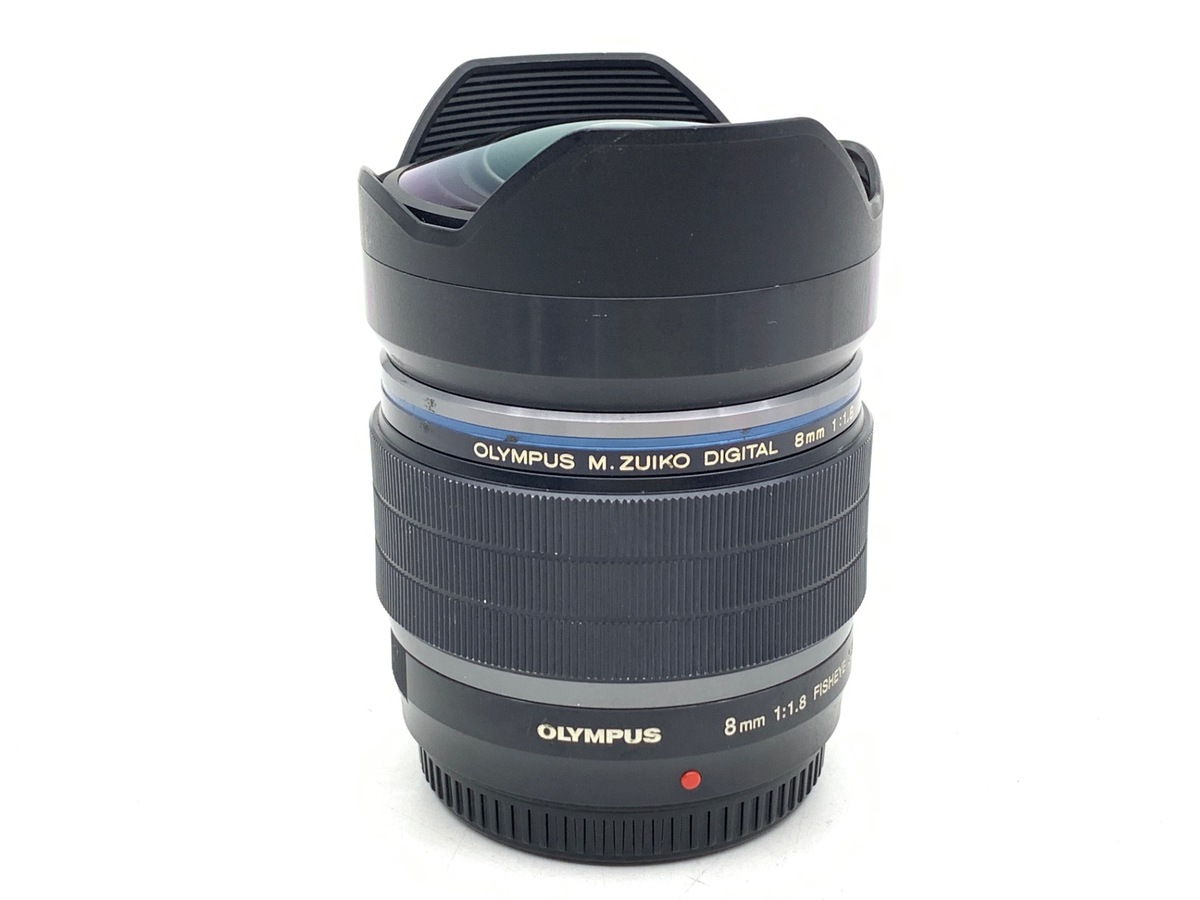 中古】オリンパス M.ZUIKO DIGITAL ED 8mm F1.8 Fisheye PRO ブラック