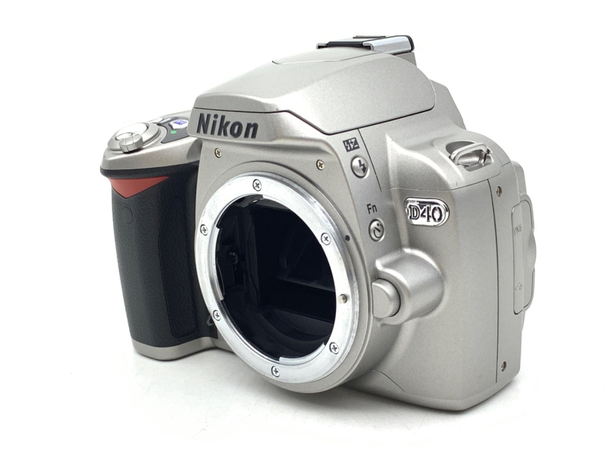 ★撮影枚数6,853枚・スクリーン欠品・美品★ニコン D40 ボディ#23017 中古】ニコン D40 シルバーボディ｜｜カメラのキタムラネットショップ