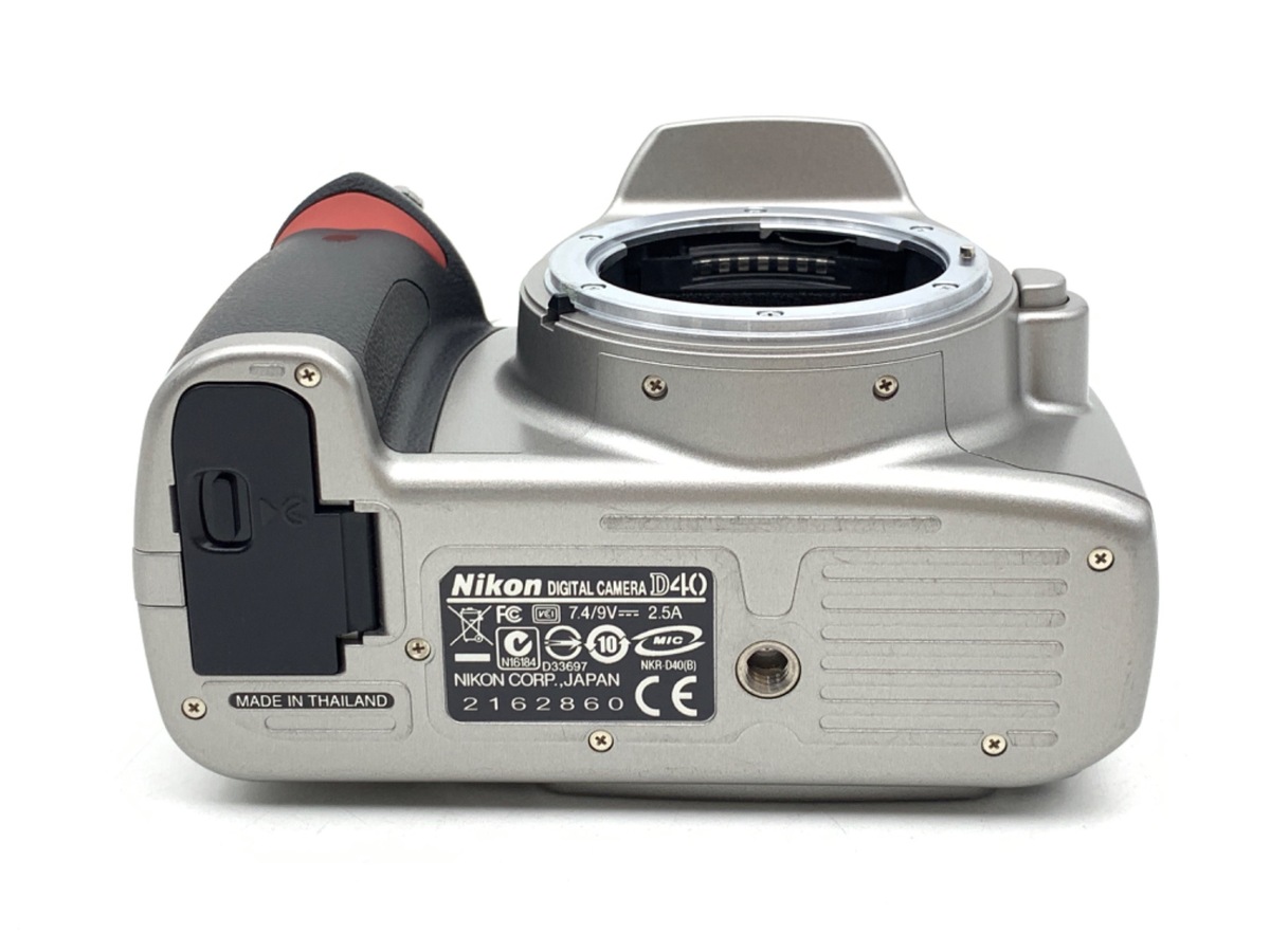 中古】ニコン D40 シルバーボディ｜｜カメラのキタムラネットショップ