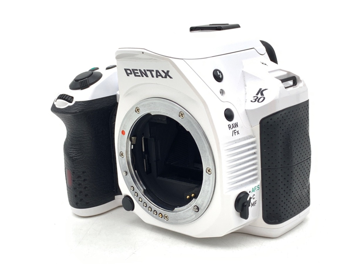 中古：B(並品)】ペンタックス K-30 ボディ クリスタルホワイト