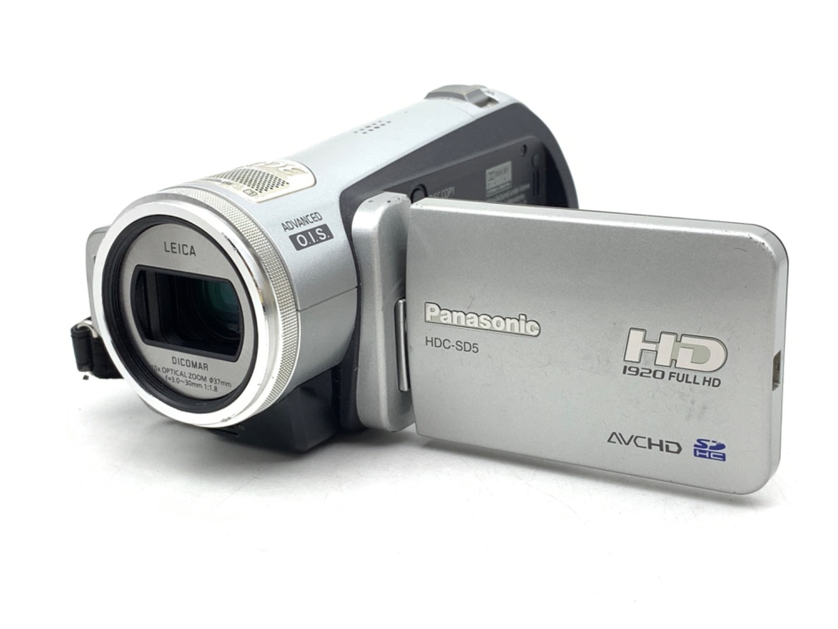 中古：B(並品)】パナソニック HDC-SD5 SDカードハイビジョン