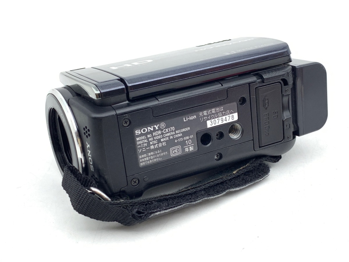 SONY HDR-CX170ビデオカメラ ほぼ新品 6875 中古】ソニー HDR-CX170 ブラック｜｜カメラのキタムラネットショップ
