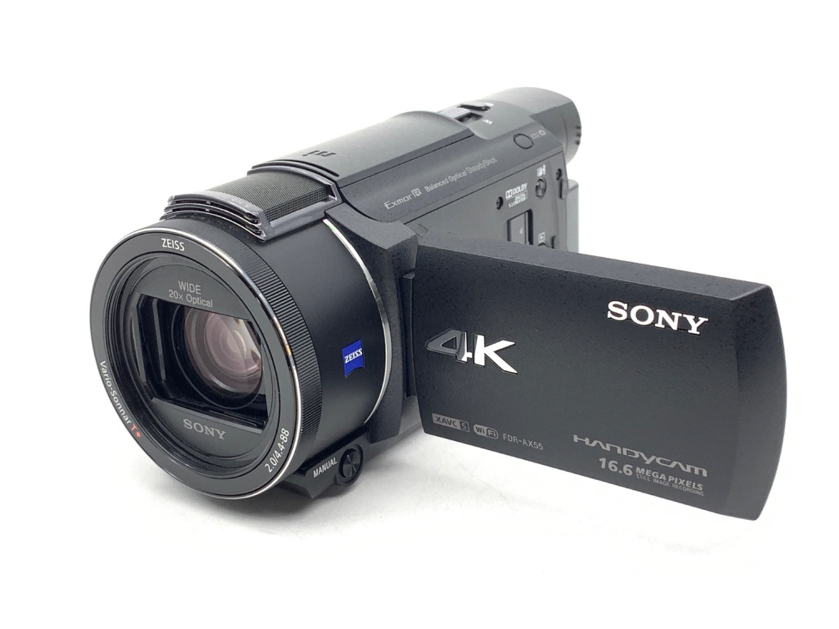 中古】ソニー デジタル4Kビデオカメラレコーダー FDR-AX55 BC ブラック