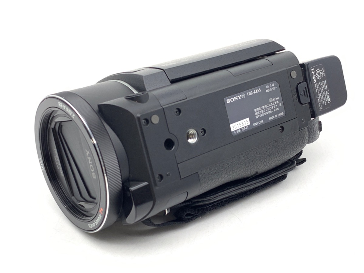 中古：AB(良品)】ソニー デジタル4Kビデオカメラレコーダー FDR-AX55