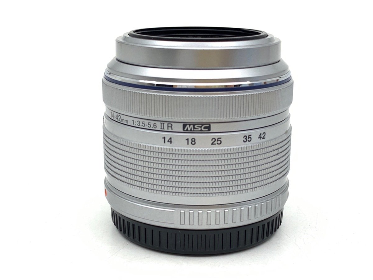 中古】オリンパス M.ZUIKO DIGITAL 14-42mm F3.5-5.6 II R シルバー
