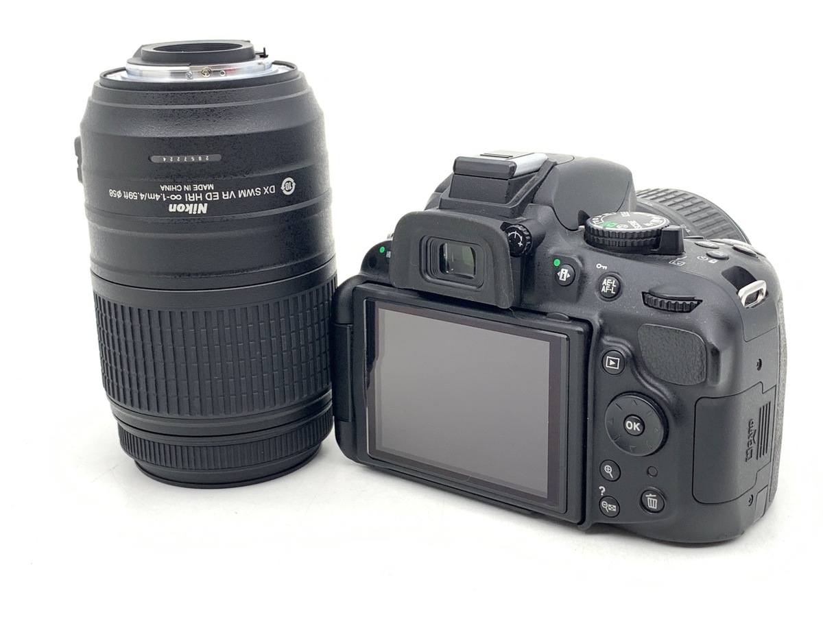 中古】ニコン D5200 ダブルズームキット ブラック｜｜カメラのキタムラ