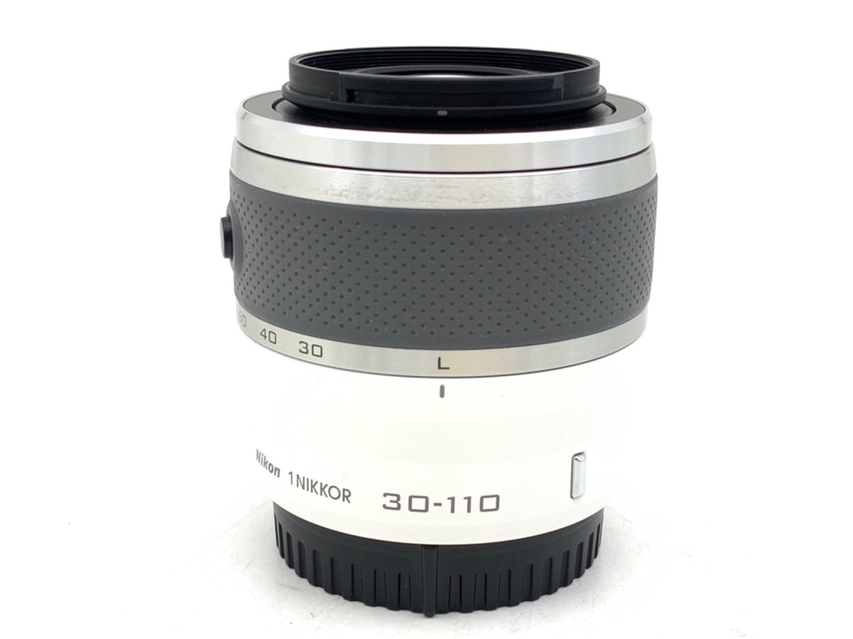 中古：B(並品)】ニコン 1 NIKKOR VR30-110/3.8-5.6 ホワイト