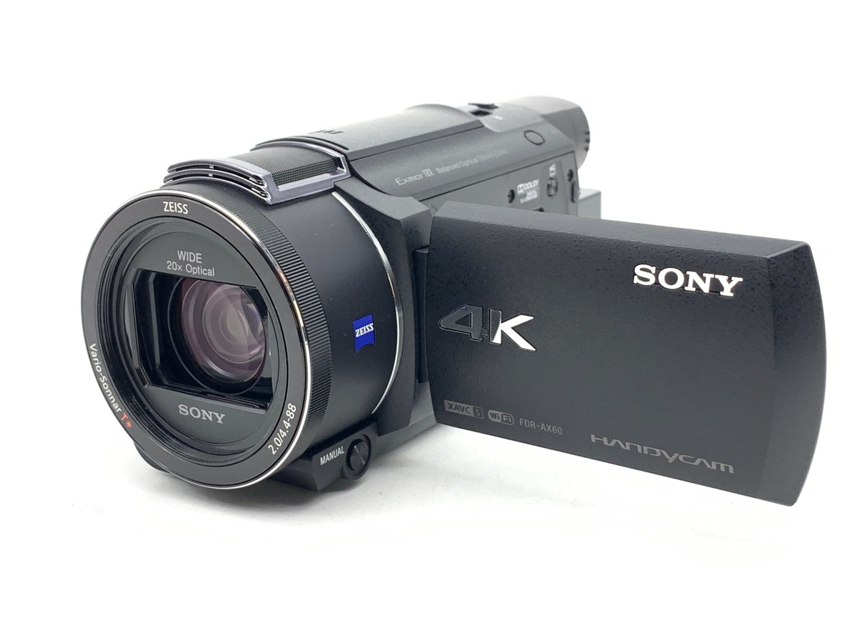 中古】ソニー デジタル4Kビデオカメラレコーダー FDR-AX60 B ブラック