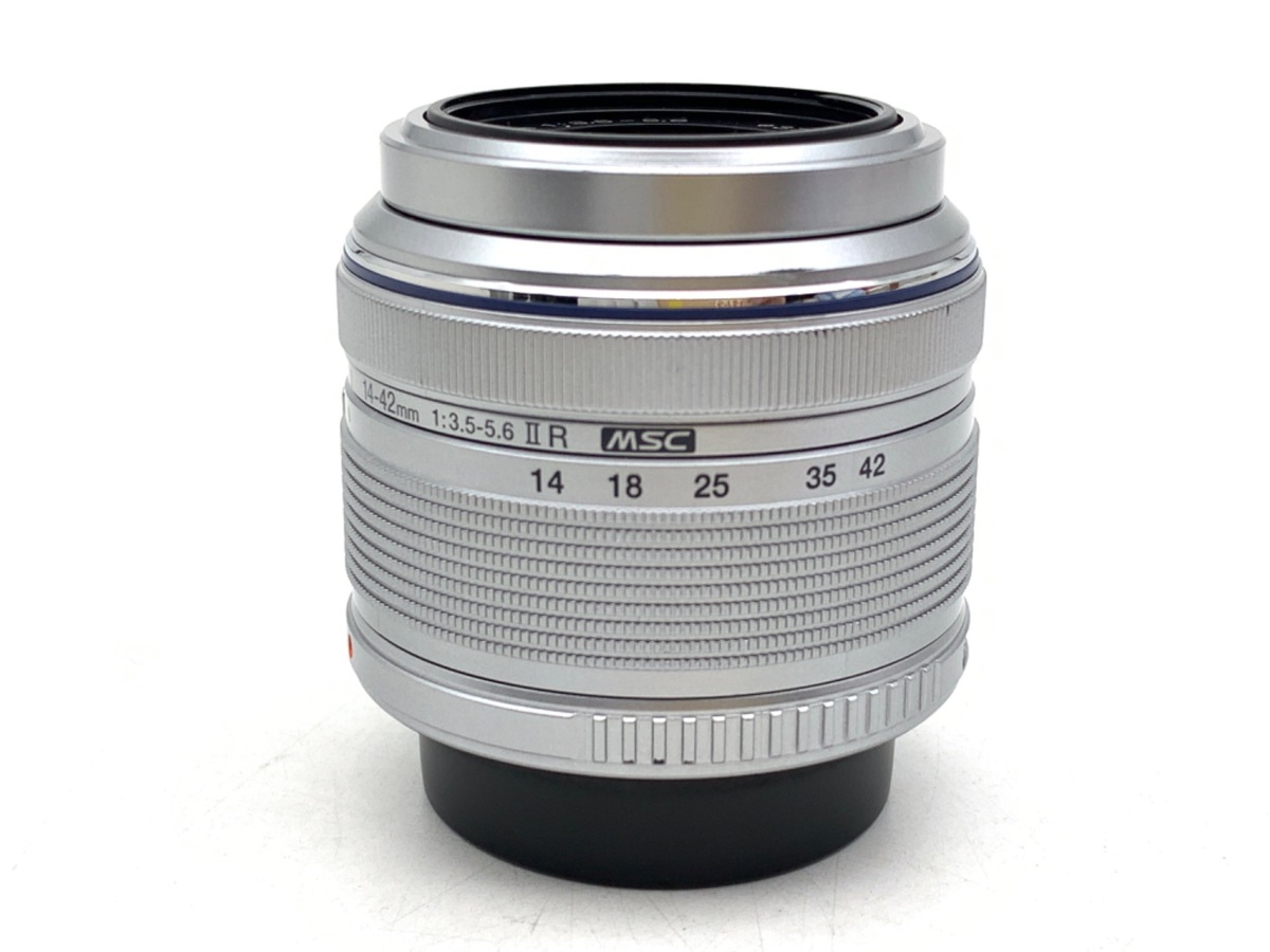 中古】オリンパス M.ZUIKO DIGITAL 14-42mm F3.5-5.6 II R シルバー