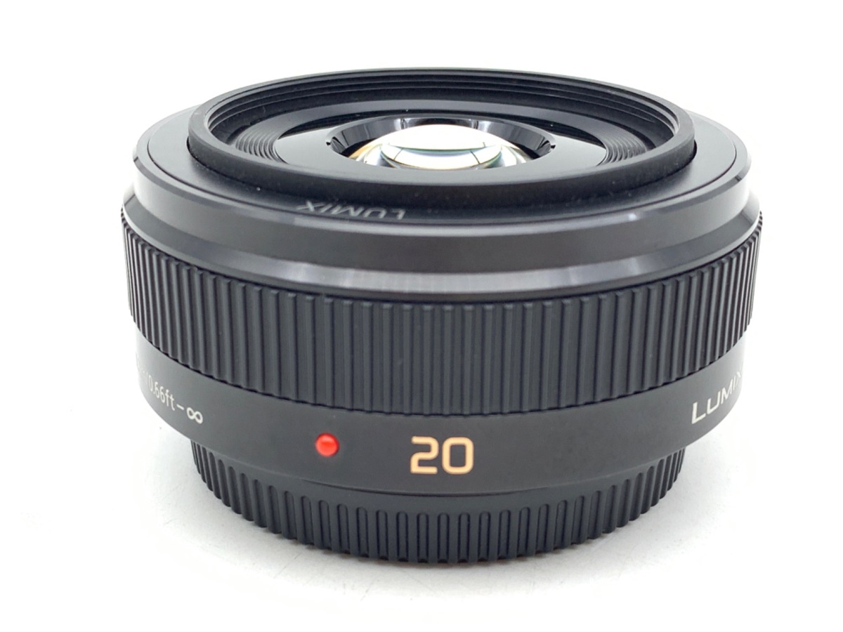 中古】パナソニック LUMIX G 20mm F1.7 II ASPH. [H-H020A] ブラック