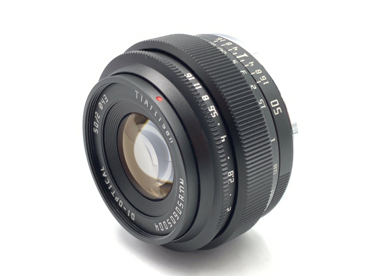中古】銘匠光学 TTArtisan 50mm f/2 ソニーE用 ブラック｜｜カメラの