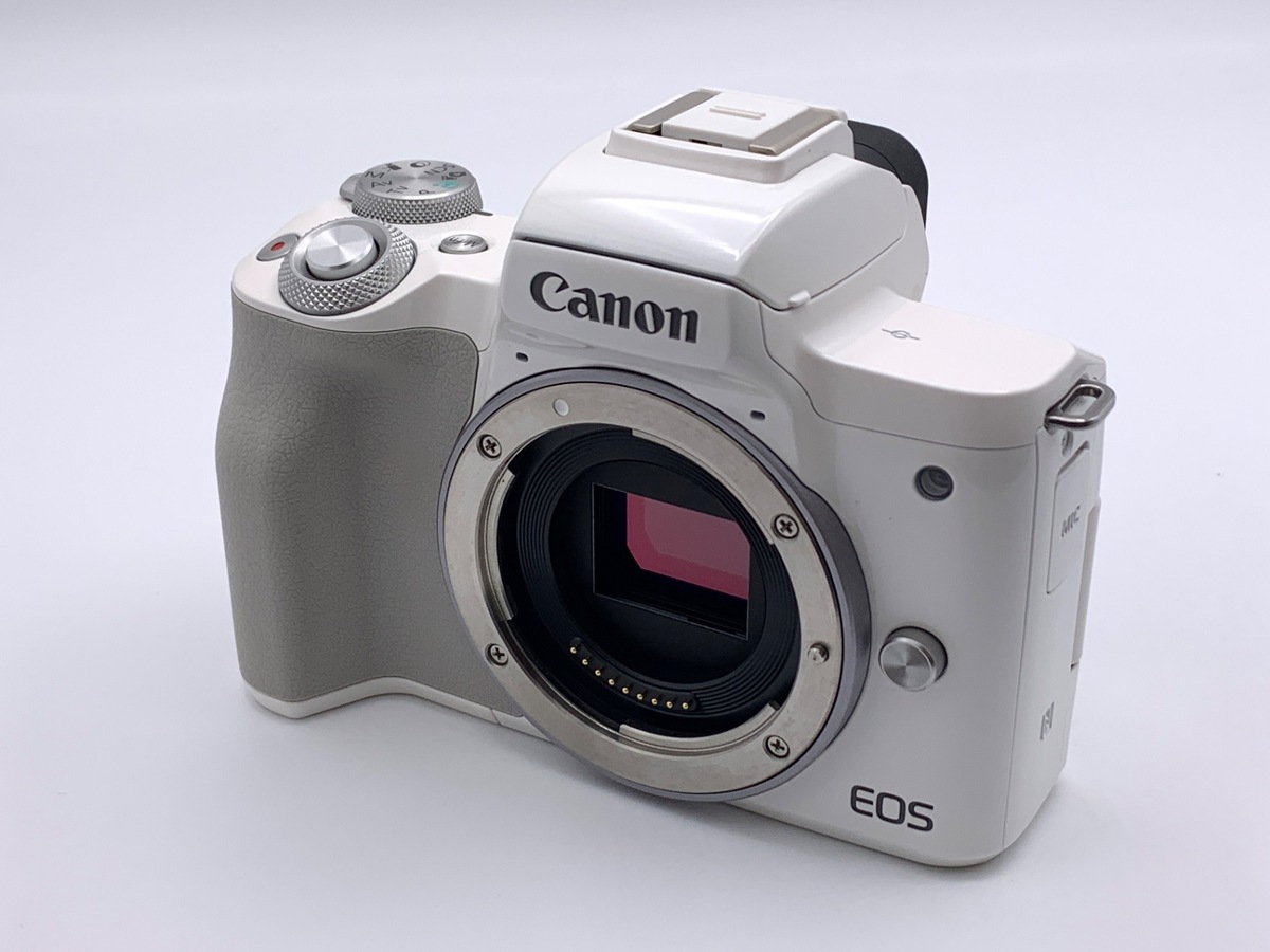 中古：B(並品)】キヤノン EOS Kiss M ボディ ホワイト | 2443830019435